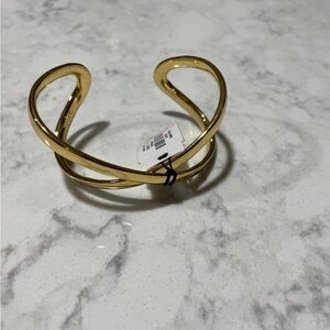 New Talbots Gold Bangle Bracelet